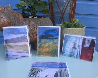 Selection of 4 Greetings Cards by Jo Booth - Set C