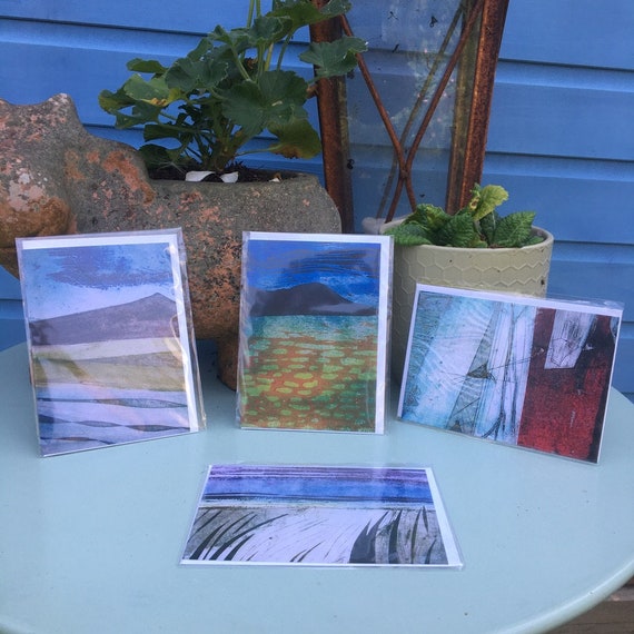 Selection of 4 Greetings Cards by Jo Booth - Set C