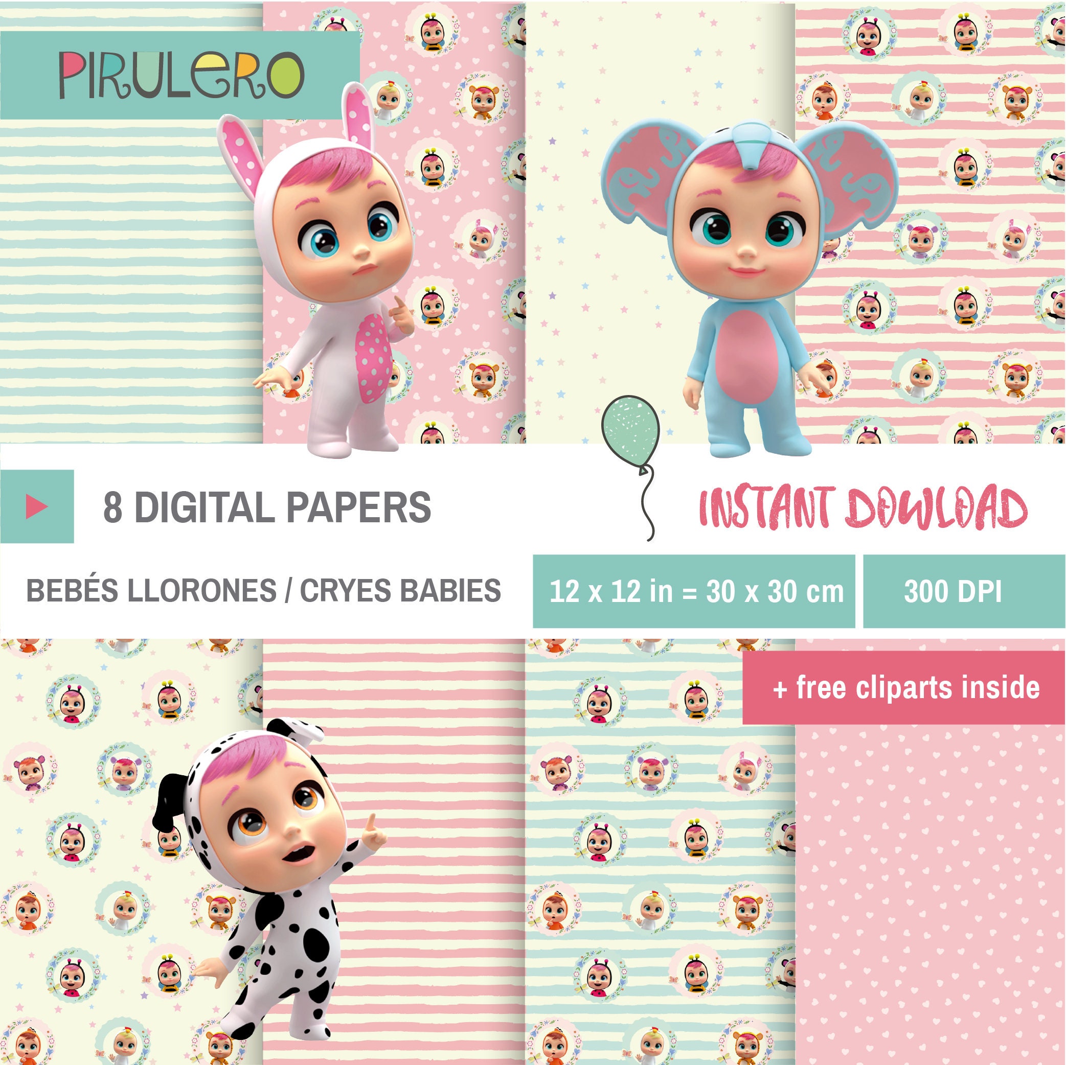 Cry Babies Bebes Llorones Free Clipart Digital Papers Etsy Cry Babies Bebes Llorones Free Clipart Digital Papers Etsy