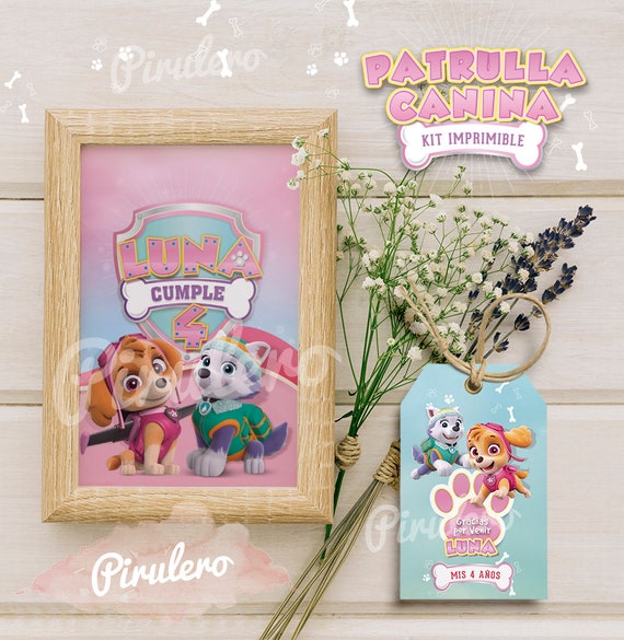 Paw Patrol party package Sky Everest/ Printable Kit / Birthday Party / Invitation / Customizable Il_570xn
