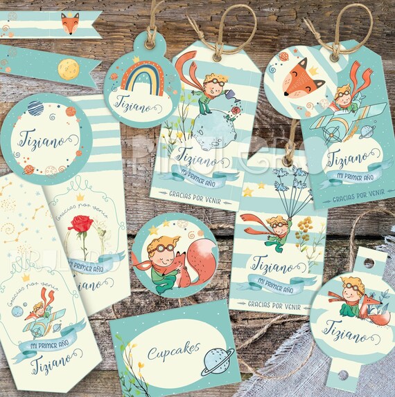 The Little Prince Party Kit Printables. Complete Set The Little Prince Birthday Party. The Little Prince 1st Birthday. DIGITAL baby shower Il_570xn