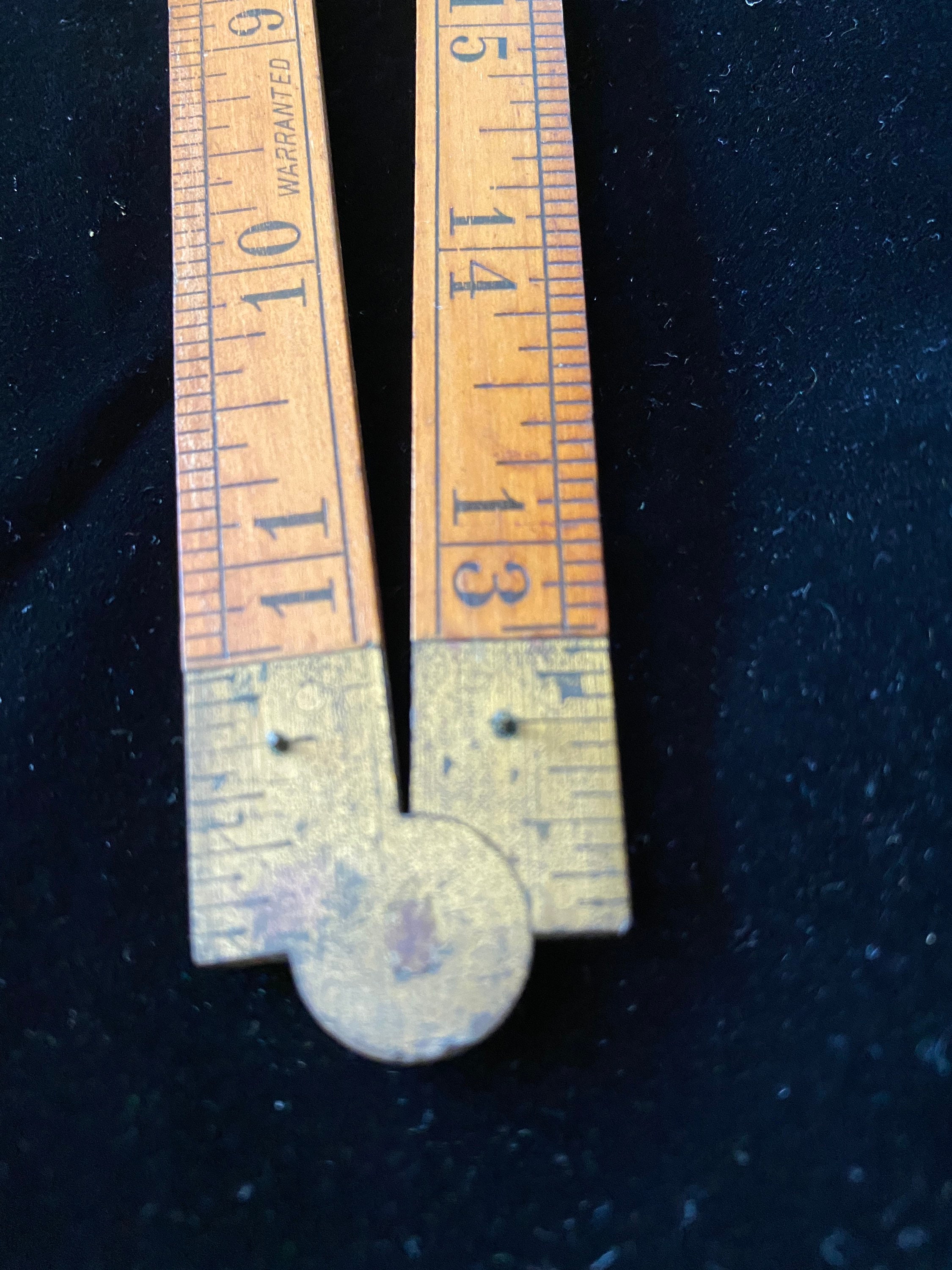 Lufkin Boxwood 24 Inch Folding Ruler - Etsy