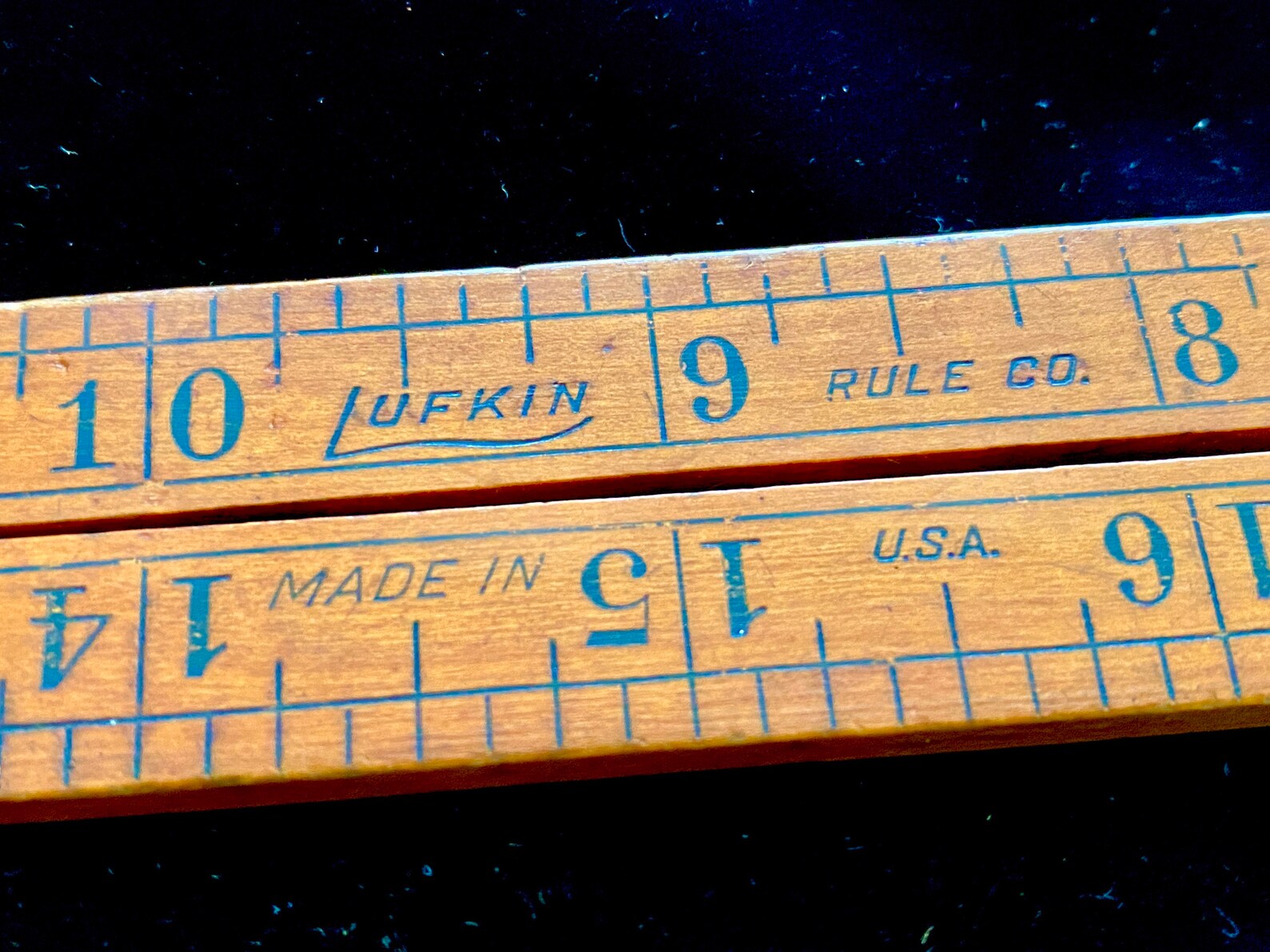 Lufkin Boxwood 24 Inch Folding Ruler - Etsy