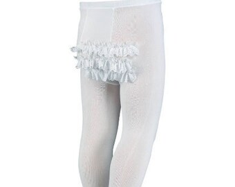 Baby Infant Toddler Girls Anti-Slip Ruffle Rhumba Tights Baby Infant Toddler Girls Anti-Slip Ruffle Rhumba Tights