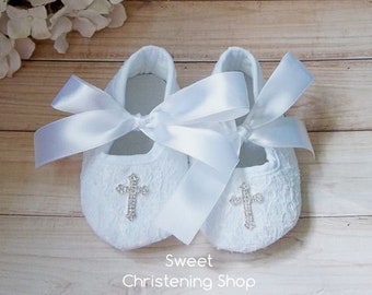 baby baptism shoes