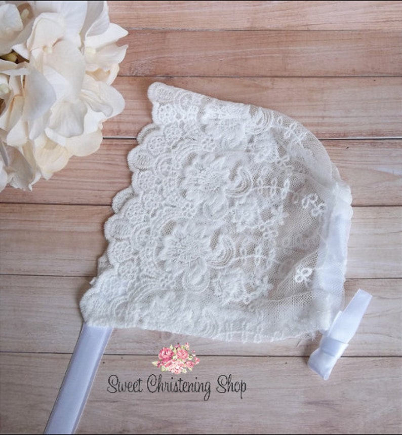 Ivory Baptism Ivory Christening Lace Baby Etsy
