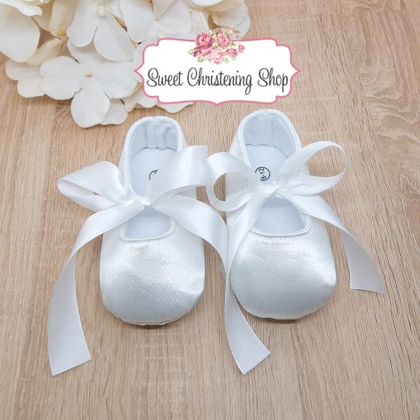 Baby Satin Shoe - Etsy
