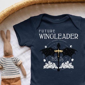 Future Wingleader Fantasy Book Lover Baby Onesie: Fourth Nerdy Book Lover Gift