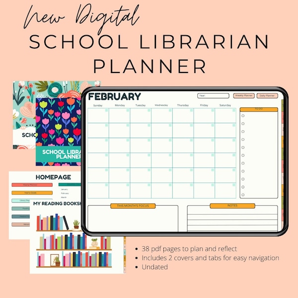 Librarian Etsy