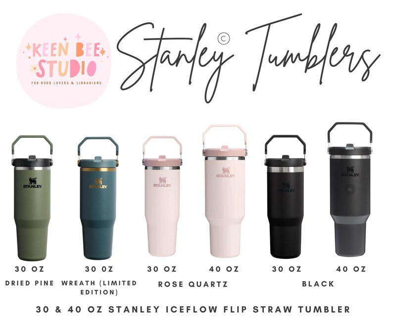 Custom Lily Floral Stanley© Engraved Tumbler Flowers Stainless Steel Cup Nature Lover Gift imagen 5