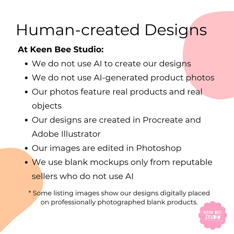 a collection of images that are digitally placed on professionally photographed blank products, without providing specific details about each individual image.