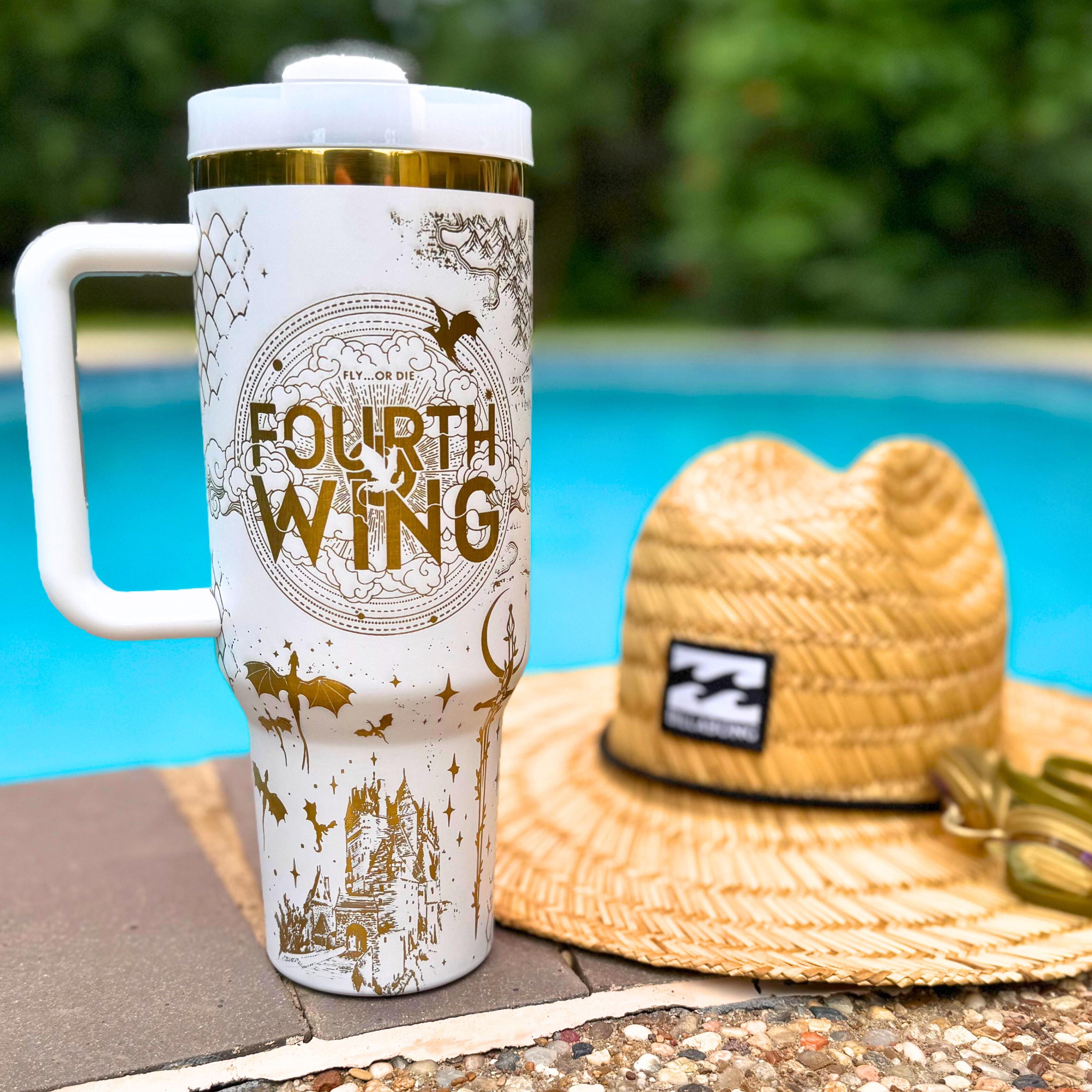 Fourth Wing Engraved Tumbler