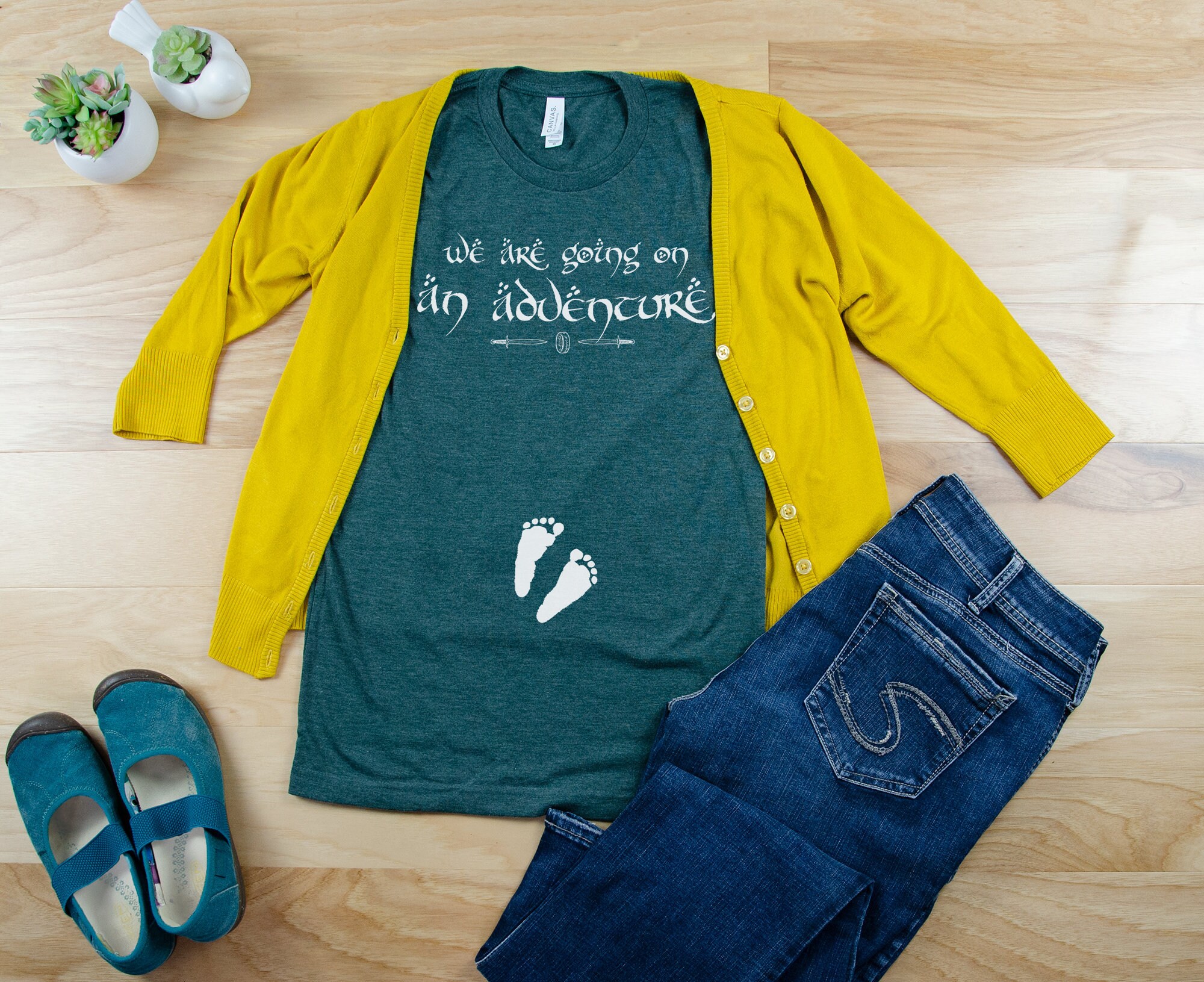 MoonWorks Baby Langarmshirt – Lord Of The Rings Motiv, Aus Bio-Baumwolle, Für Jungen & Mädchen