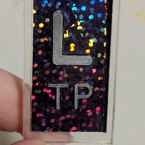 One Right Holographic X-Ray Marker with Initials image 4