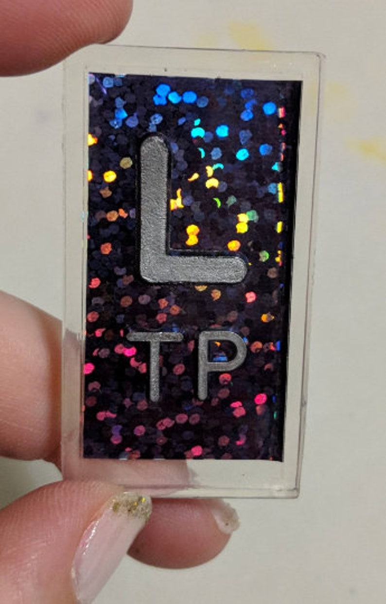 One Right Holographic X-Ray Marker with Initials image 4