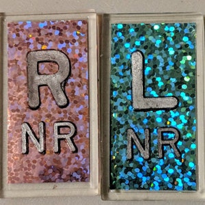 One Right Holographic X-Ray Marker with Initials image 2