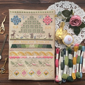 Vita Sampler van MilleFleur (Viktoriia Popovych), PDF-patroon, kruissteekpatroon, e-leveringsschema, digitaal schema