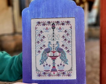 Peacocks by MilleFleur (Viktoriia Popovych), PDF pattern, Cross Stitch pattern, e-delivery chart, digital chart, Non-AI gen