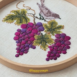 Vine sleuth by MilleFleur (Viktoriia Popovych, Olena Kudina), PDF pattern, Cross Stitch pattern, e-delivery chart, digital chart, Non-AI gen image 20