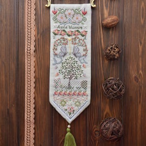 Flor de manzano de MilleFleur (Viktoriia Popovych), patrón en PDF, patrón de punto de cruz, gráfico para envío electrónico, gráfico digital