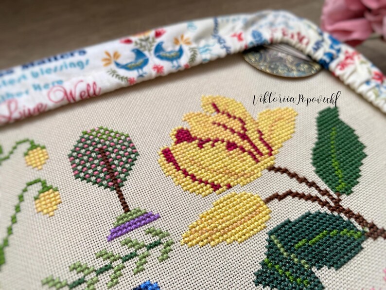 Metamorfose de Marie Berger Sampler por MilleFleur, padrão em PDF, padrão de ponto cruz, gráfico digital, gráfico eletrônico, geração não-IA imagem 11