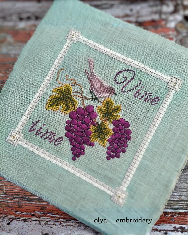 Vine sleuth by MilleFleur (Viktoriia Popovych, Olena Kudina), PDF pattern, Cross Stitch pattern, e-delivery chart, digital chart, Non-AI gen image 18