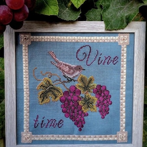 Vine sleuth by MilleFleur (Viktoriia Popovych, Olena Kudina), PDF pattern, Cross Stitch pattern, e-delivery chart, digital chart, Non-AI gen image 19