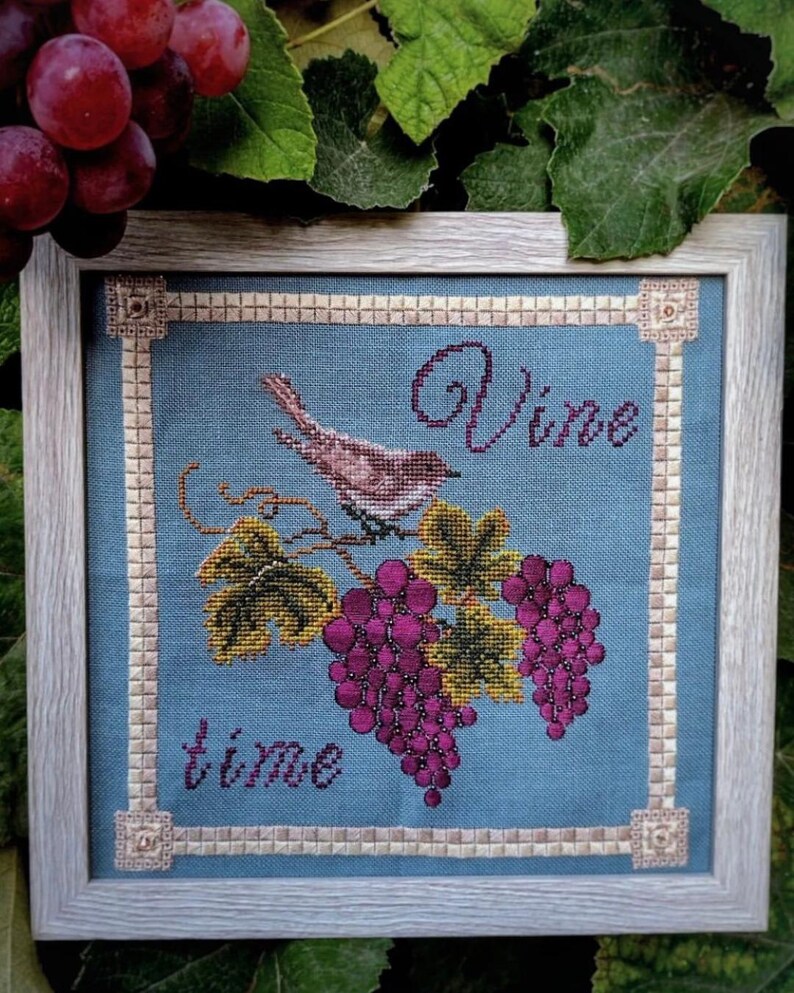 Vine sleuth by MilleFleur (Viktoriia Popovych, Olena Kudina), PDF pattern, Cross Stitch pattern, e-delivery chart, digital chart, Non-AI gen image 19