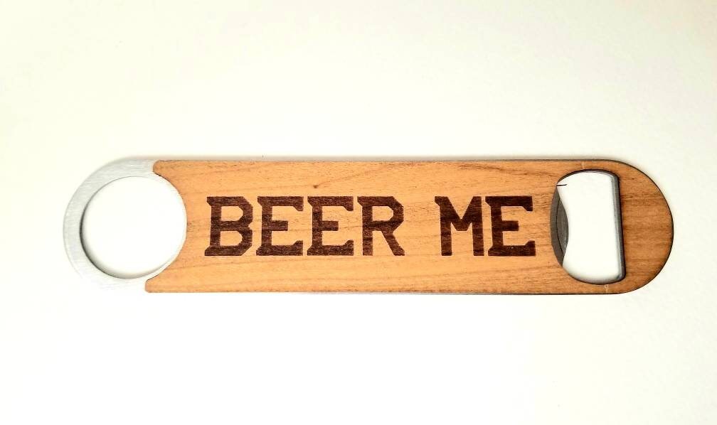 Laser Engraved Bottle Opener Custom Names/Designs Available Etsy