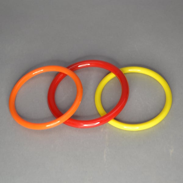 Set of 3 Arm Rings - Bracelets  Designed by Ketty Dalsgaard for Buch & Deichmann Denmark -  Ring - bracelet