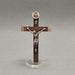 Corpus Christi crucifix   -  wall hanging Mid Century - Religious cross