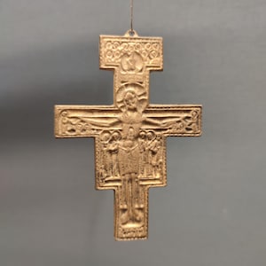 Corpus Christi crucifix - Franciscan Cross  - S Francesco - S Chiara -  Assisi Cross  - Religious cross