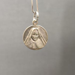 Religious  Sister Blandine of the Sacred Heart -   pendant • Holy charm -  medallion
