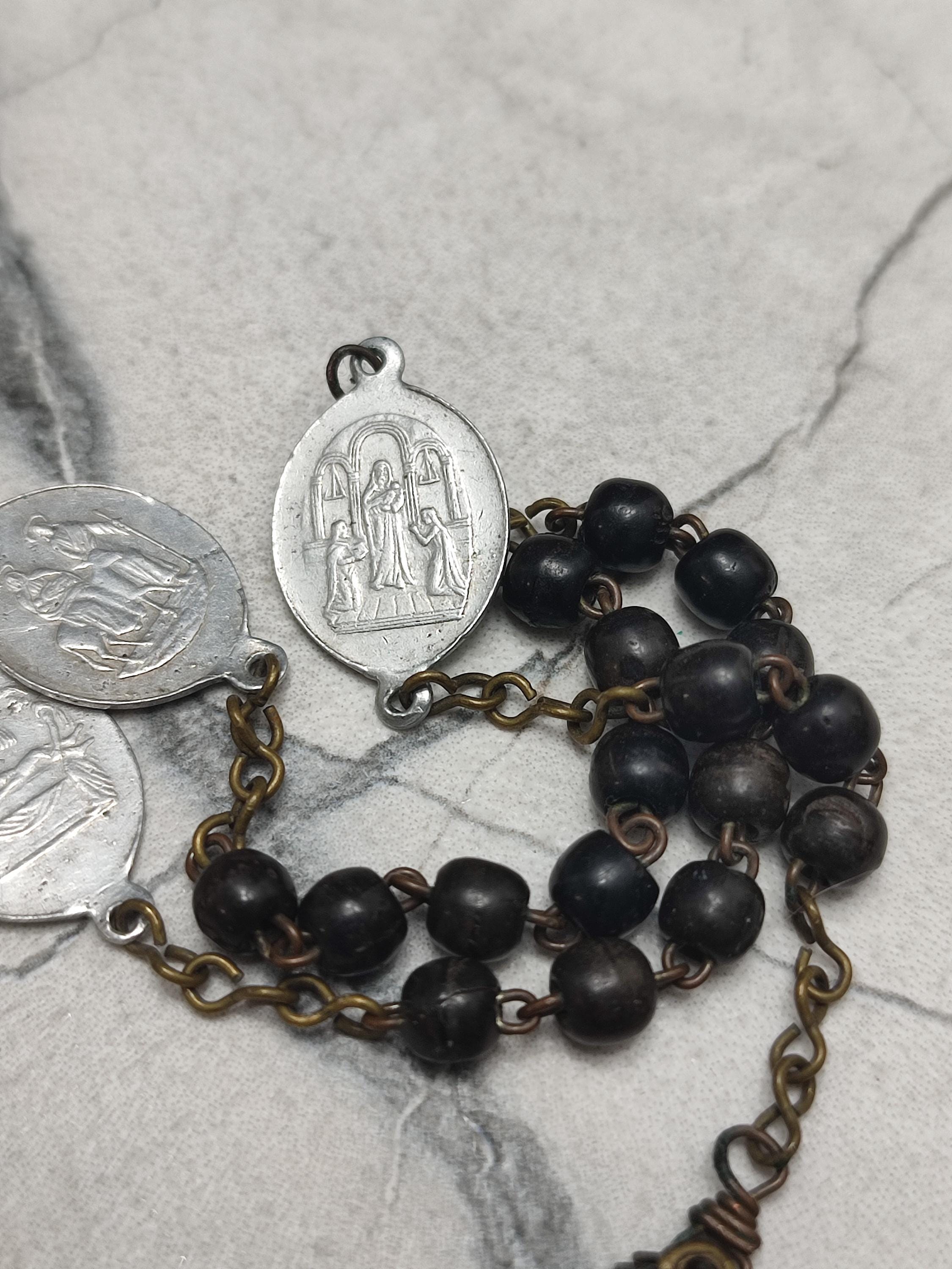 Our Lady Of Sorrows Stone Beads Rosary – 7 Sorrows Chaplet With