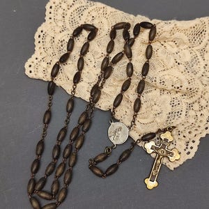 Chapelet religieux vintage à restaurer - Objet de collection