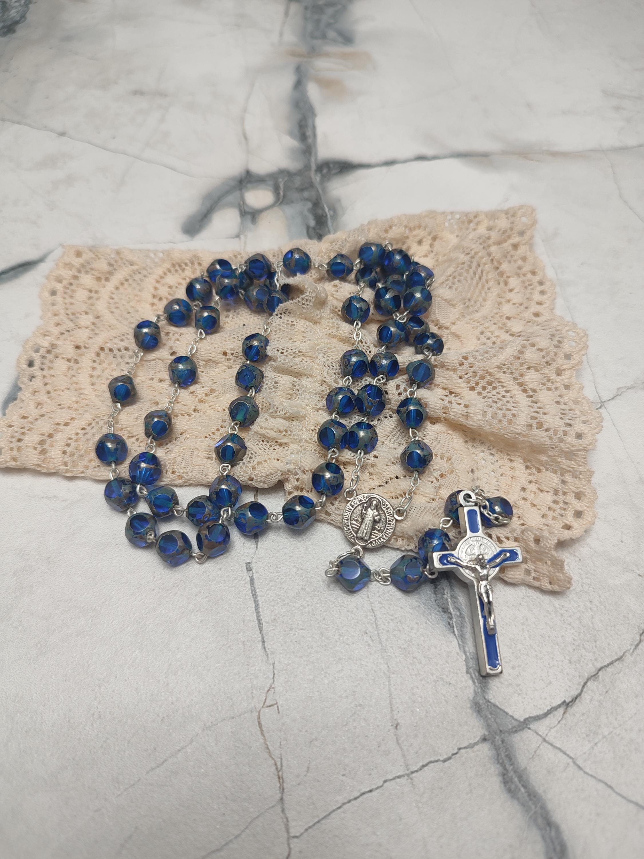Creed Rosary Enamel - Etsy display picture 1