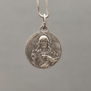 Religious N.D. Affliges   Religious Medallion - medal pendant - Holy charm