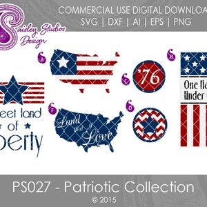 Fourth of July SVG, Independence Day SVG, Patriotic SVG, July 4th svg, stars and stripes, United States of America, American flag, PS027