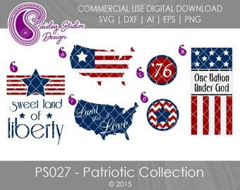 Fourth of July SVG, Independence Day SVG, Patriotic SVG, July 4th svg, stars and stripes, United States of America, American flag, PS027