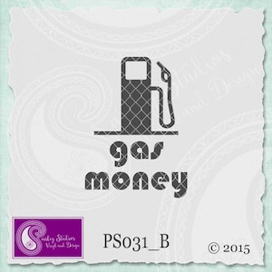 Gas Money SVG - Fund Jar Vector - Mason Jar Piggy Bank Vector Gas Money Fund - Savings Fund; ai, eps, svg, dxf, png
