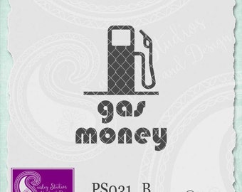 Gas Money SVG - Fund Jar Vector - Mason Jar Piggy Bank Vector Gas Money Fund - Savings Fund; ai, eps, svg, dxf, png