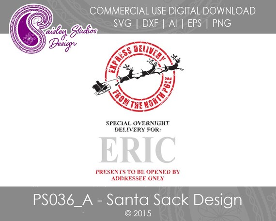 Download Christmas Svg Files Santa Sack Svg Santa Sack File Santa Etsy