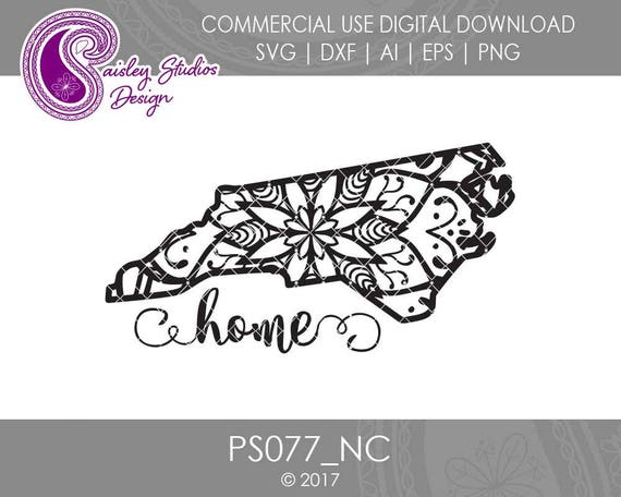 Download North Carolina Mandala Svg North Carolina State SVG North ...