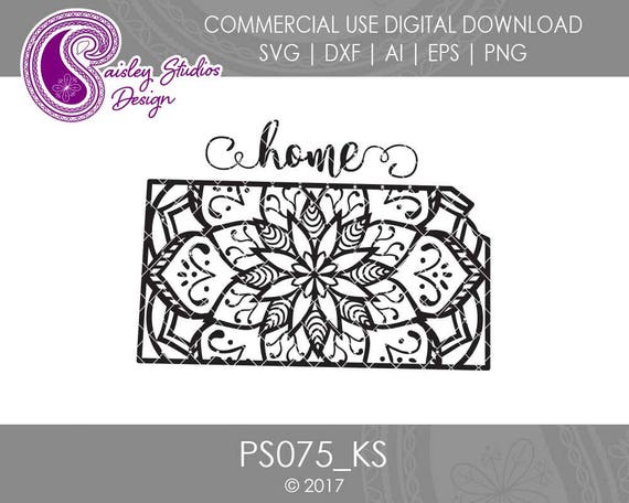 Download Kansas Mandala Svg Kansas State Svg Kansas Svg Kansas State Etsy