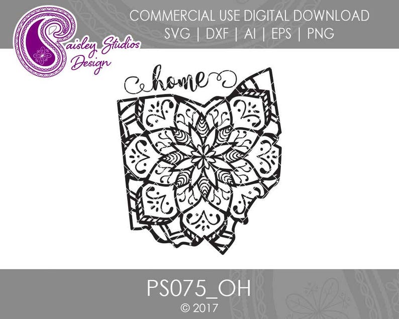 Download Silhouette Cut File Ohio Svg Ps075 Ohio State Pride Ohio Svg Cut File Ohio State Svg Svg Files Cricut Cut File Ohio Mandala Svg Craft Supplies Tools Printing Printmaking