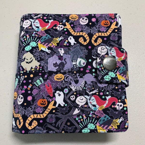 Happy Notes Planner MICRO (Classic Disc) Sized Book Cover ~ Meant To Be Fabric SNAP Closure Planner Cover