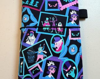 ELASTIC Closure Hobonichi Weeks / MegaWeeks Sized Mansion Portraits Fabric Planner Cover