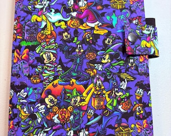 SNAP Closure LEUCHTTURM1917 Leuchtturm Hobonichi Cousin A5 Sized Book Cover Style Spooky Trick or Treat Fabric Planner Cover
