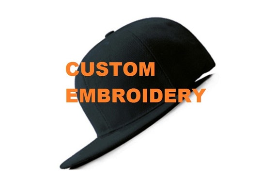 create your own flat peak cap