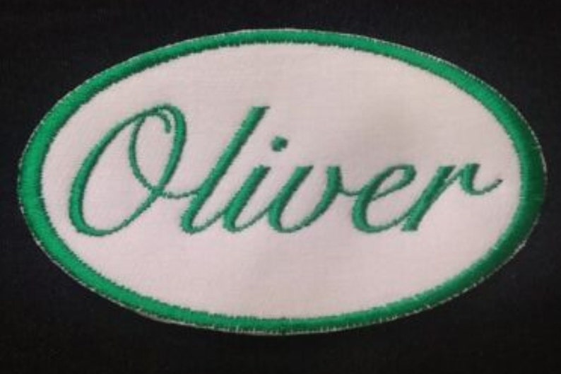 CUSTOM Name | Numbers Embroidery Sew on | Personalised Kids Embroidered ...